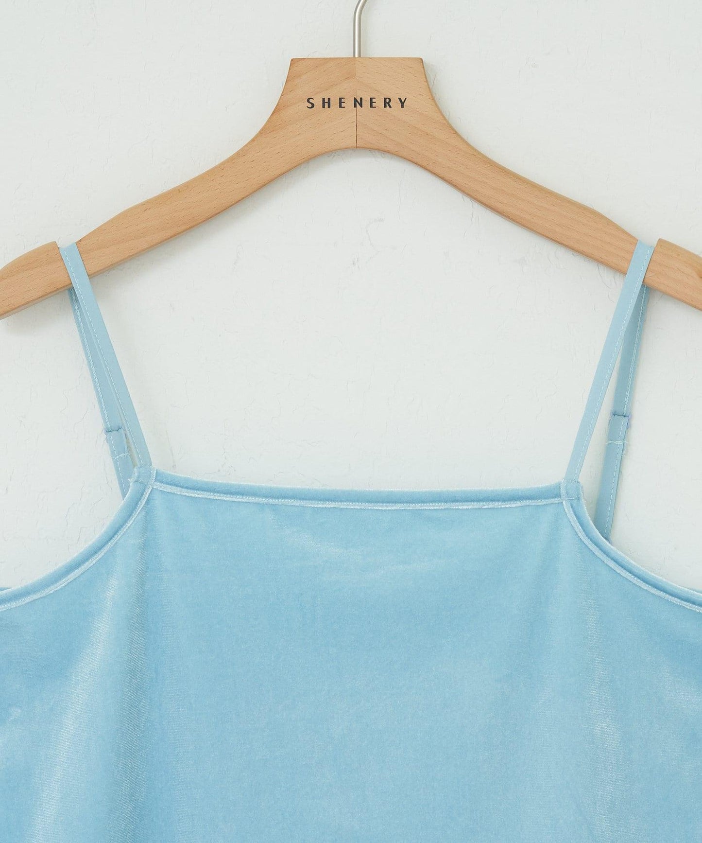 SHENERY 天鵝絨吊帶背心