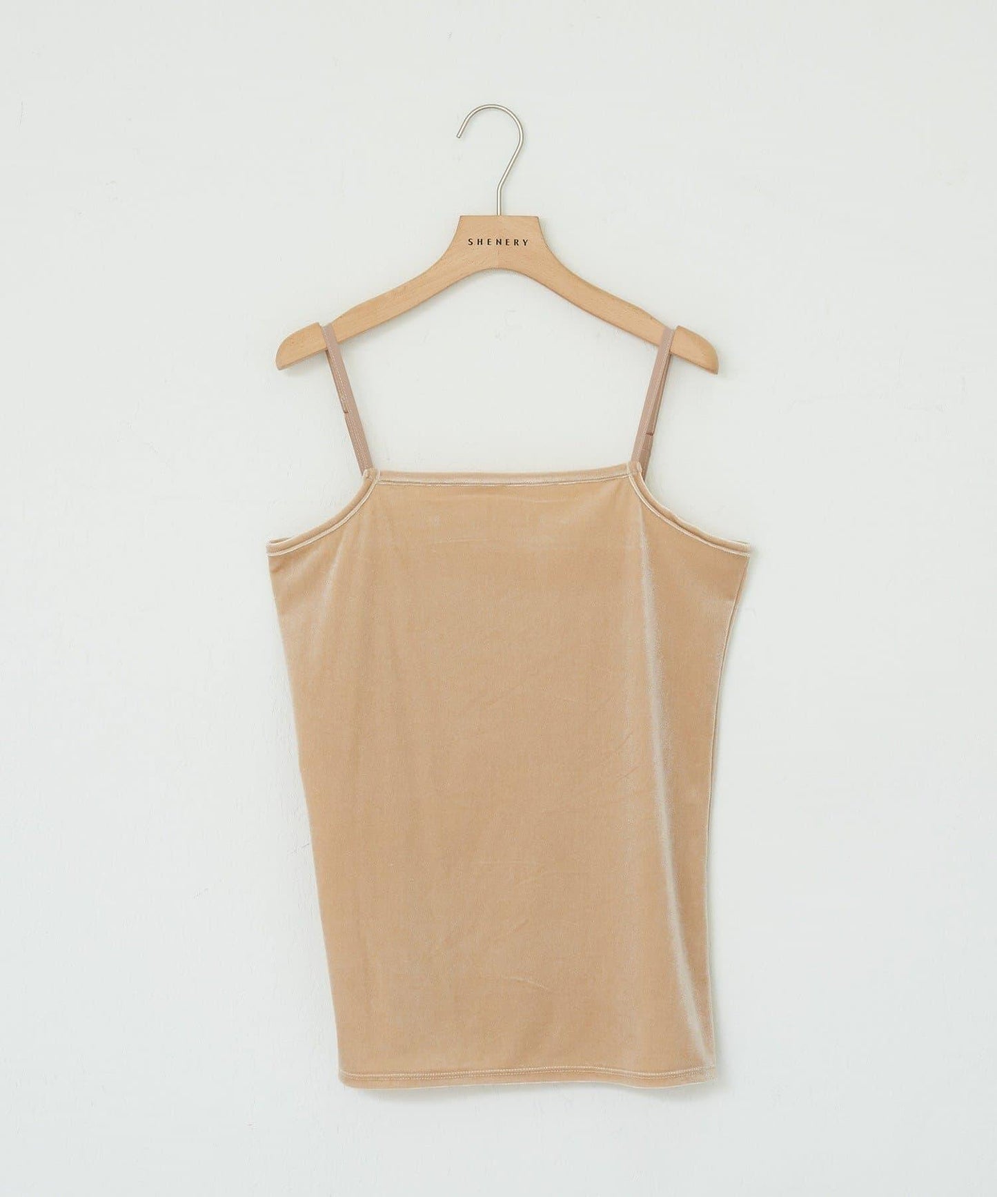 SHENERY 天鵝絨吊帶背心
