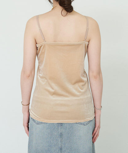 SHENERY 天鵝絨吊帶背心