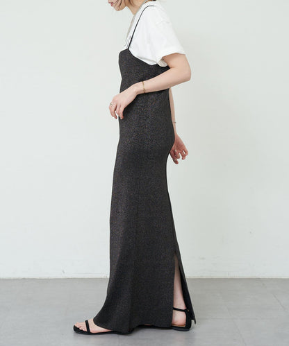 SHENERY 全針織吊帶連衣裙