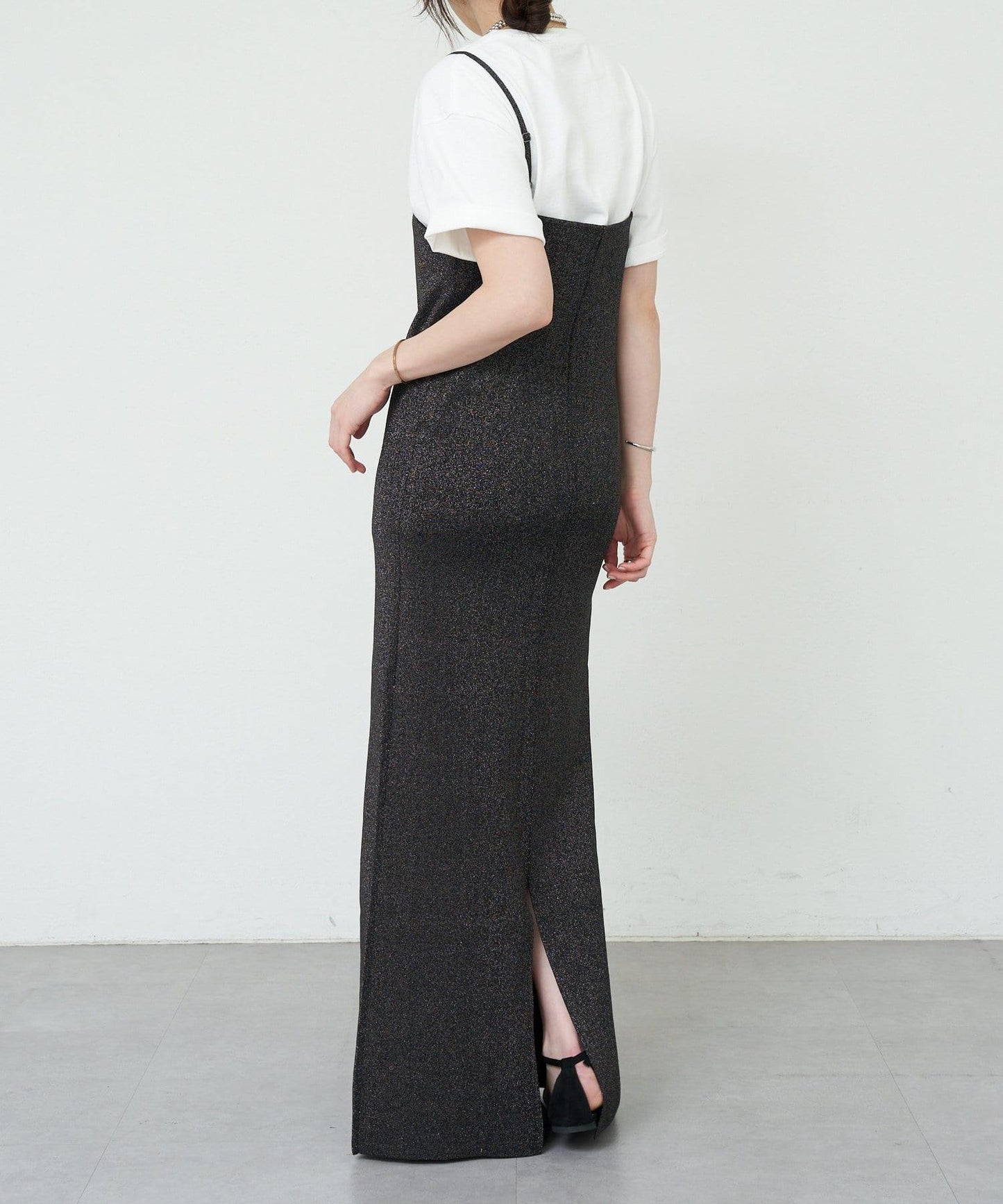 SHENERY 全針織吊帶連衣裙