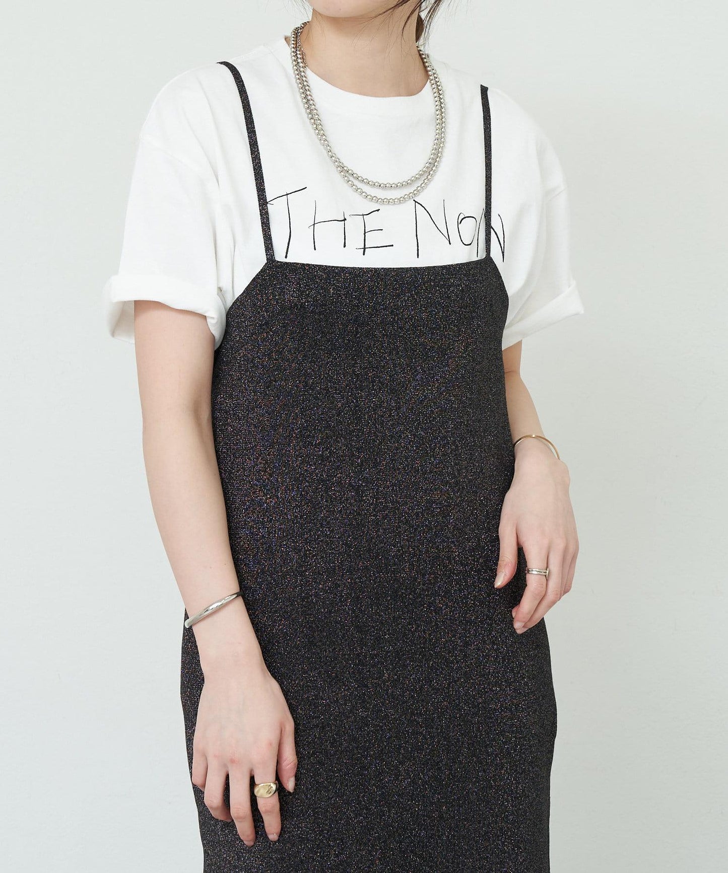 SHENERY 全針織吊帶連衣裙