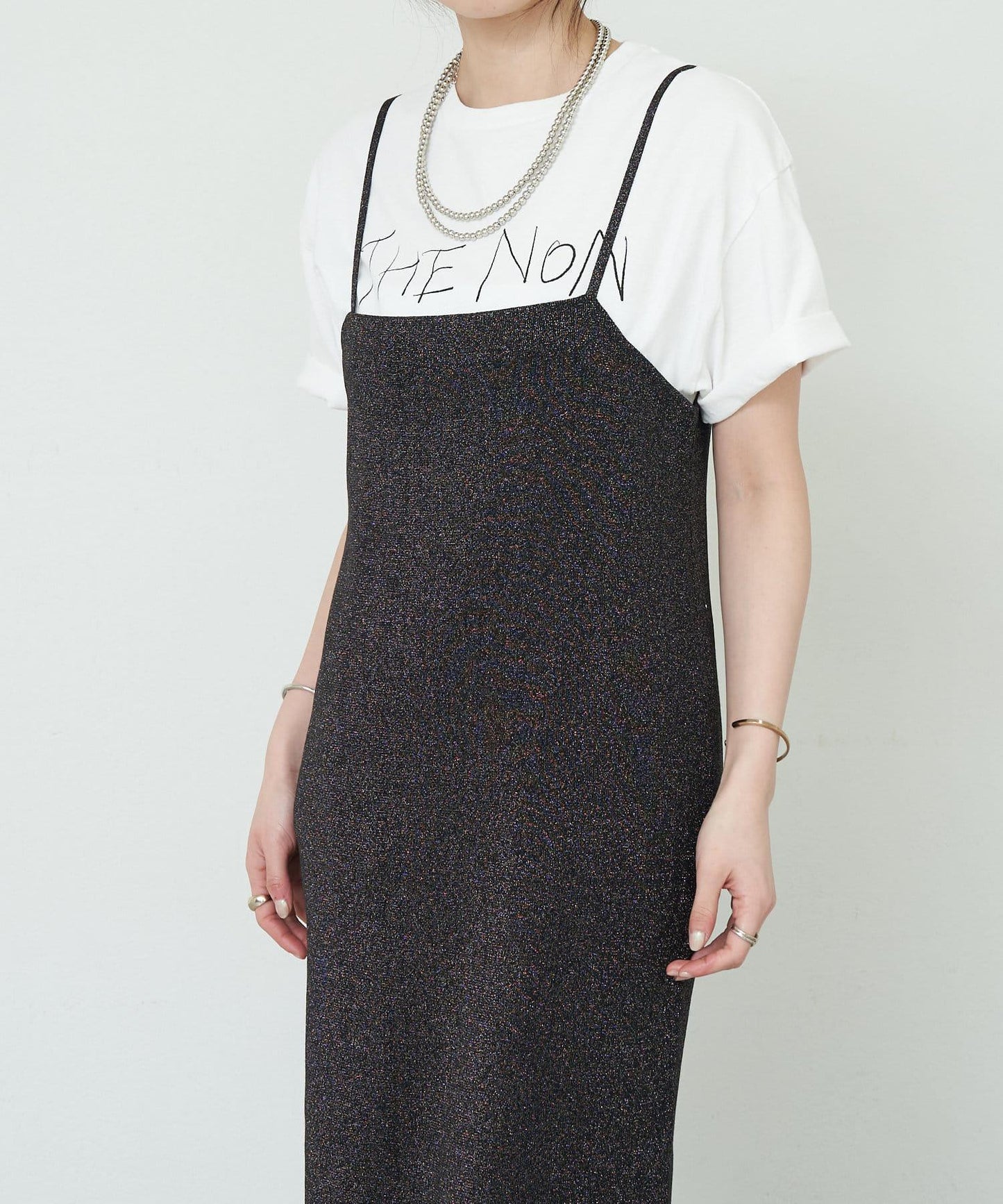 SHENERY 全針織吊帶連衣裙