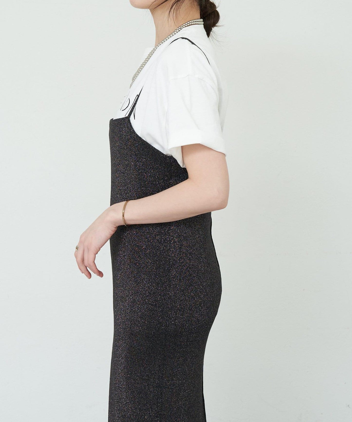 SHENERY 全針織吊帶連衣裙