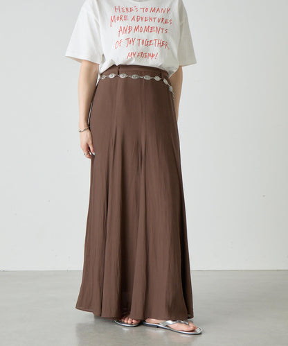 SHENERY 高腰傘擺半身裙