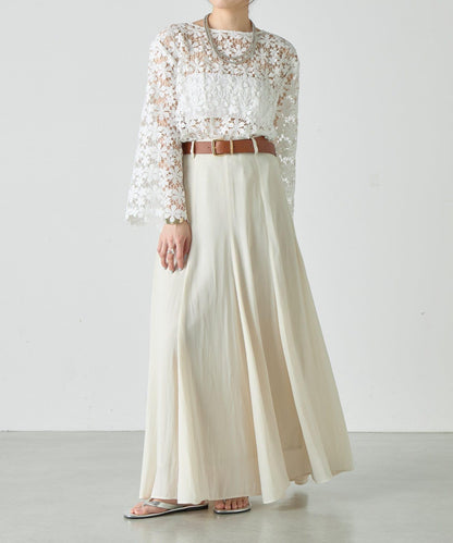 SHENERY 高腰傘擺半身裙