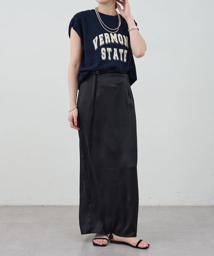 SHENERY 緞面修身半身裙