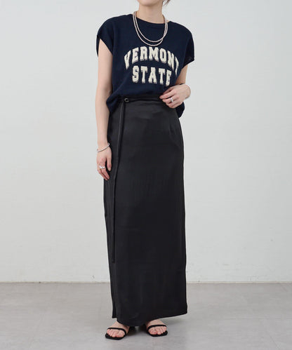 SHENERY 緞面修身半身裙