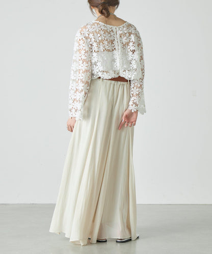 SHENERY 高腰傘擺半身裙