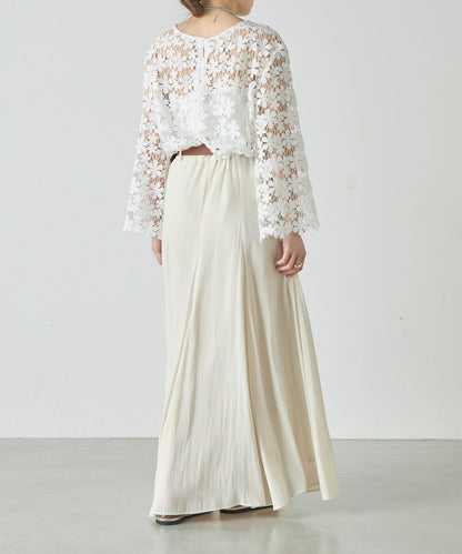 SHENERY 高腰傘擺半身裙