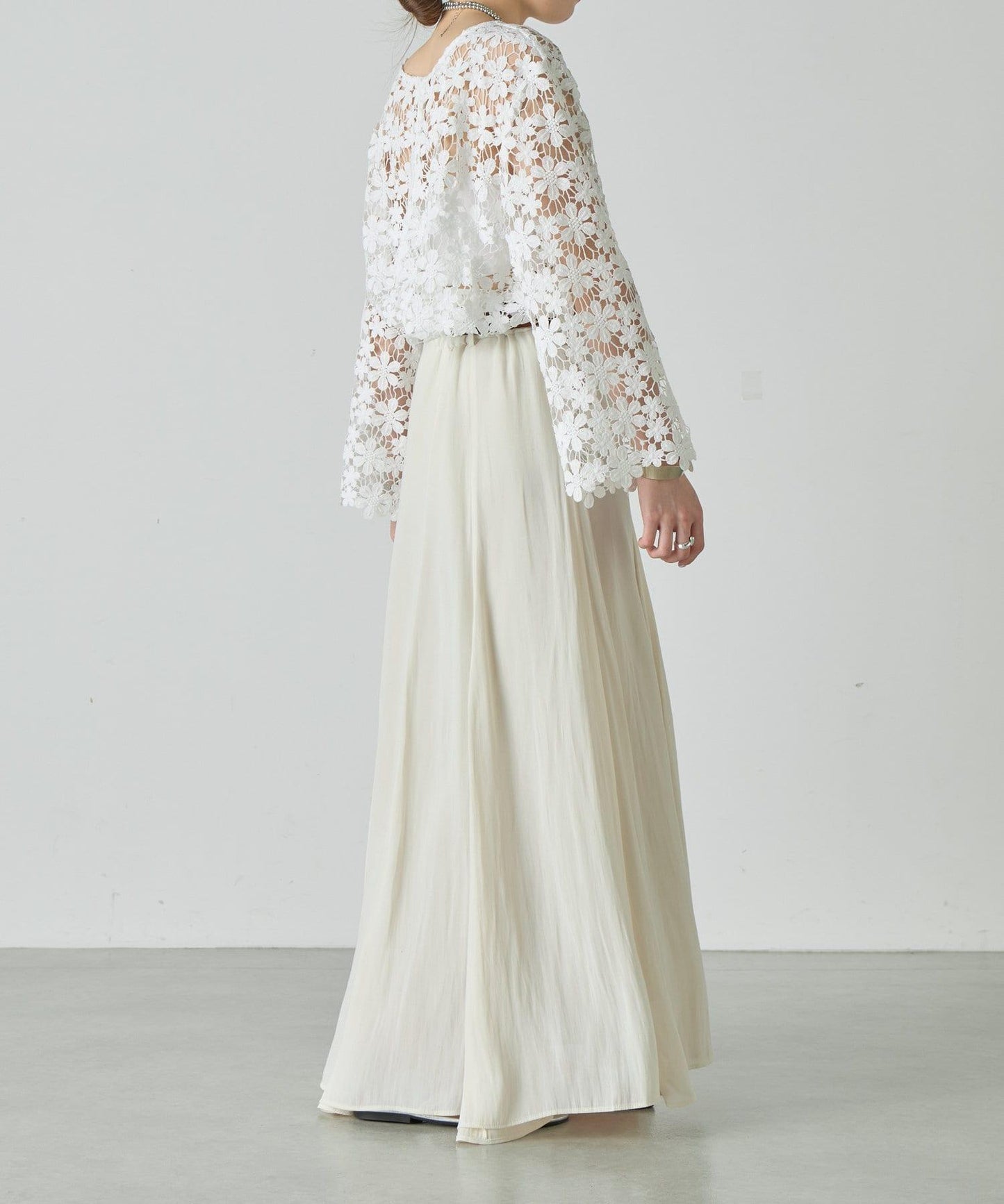 SHENERY 高腰傘擺半身裙