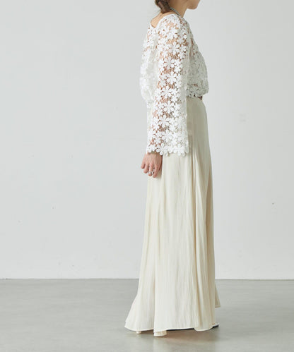 SHENERY 高腰傘擺半身裙