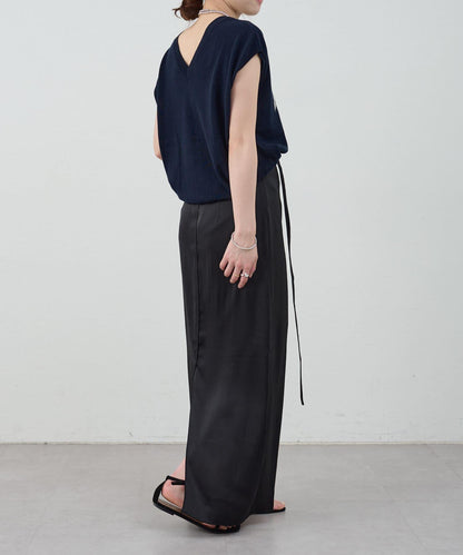 SHENERY 緞面修身半身裙