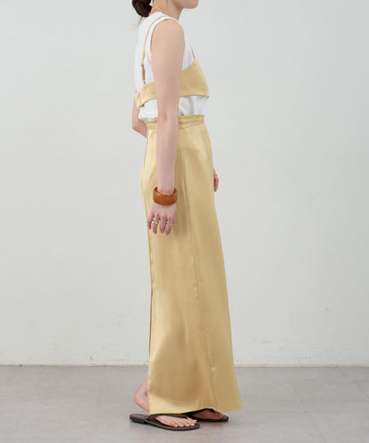 SHENERY 緞面修身半身裙