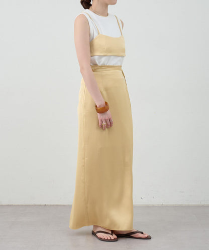 SHENERY 緞面修身半身裙