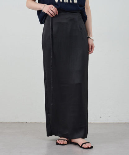 SHENERY 緞面修身半身裙