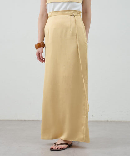 SHENERY 緞面修身半身裙