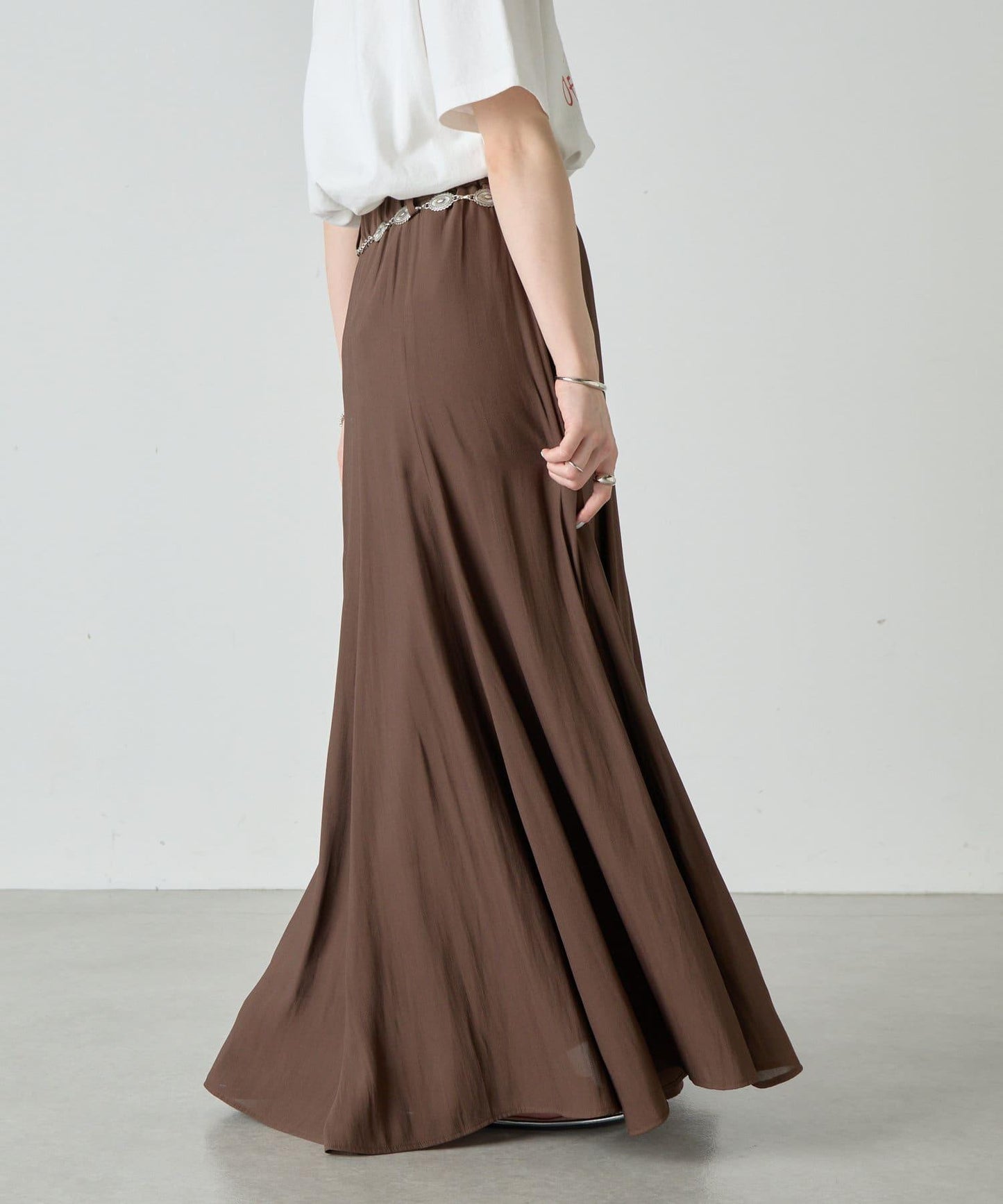 SHENERY 高腰傘擺半身裙