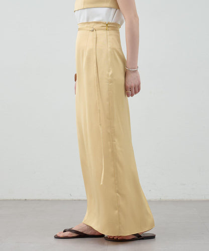 SHENERY 緞面修身半身裙