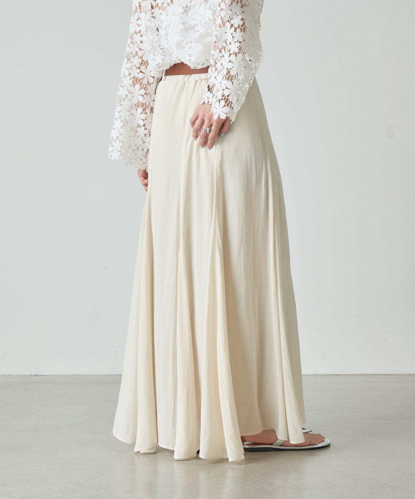 SHENERY 高腰傘擺半身裙