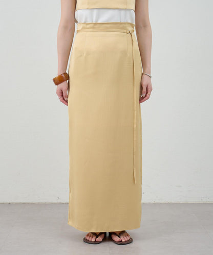 SHENERY 緞面修身半身裙