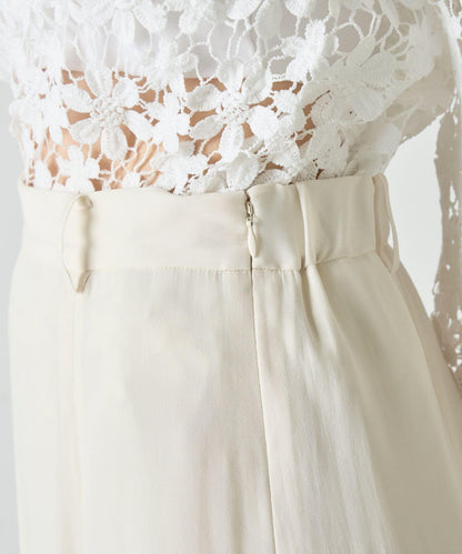 SHENERY 高腰傘擺半身裙