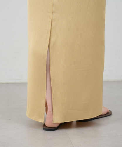 SHENERY 緞面修身半身裙