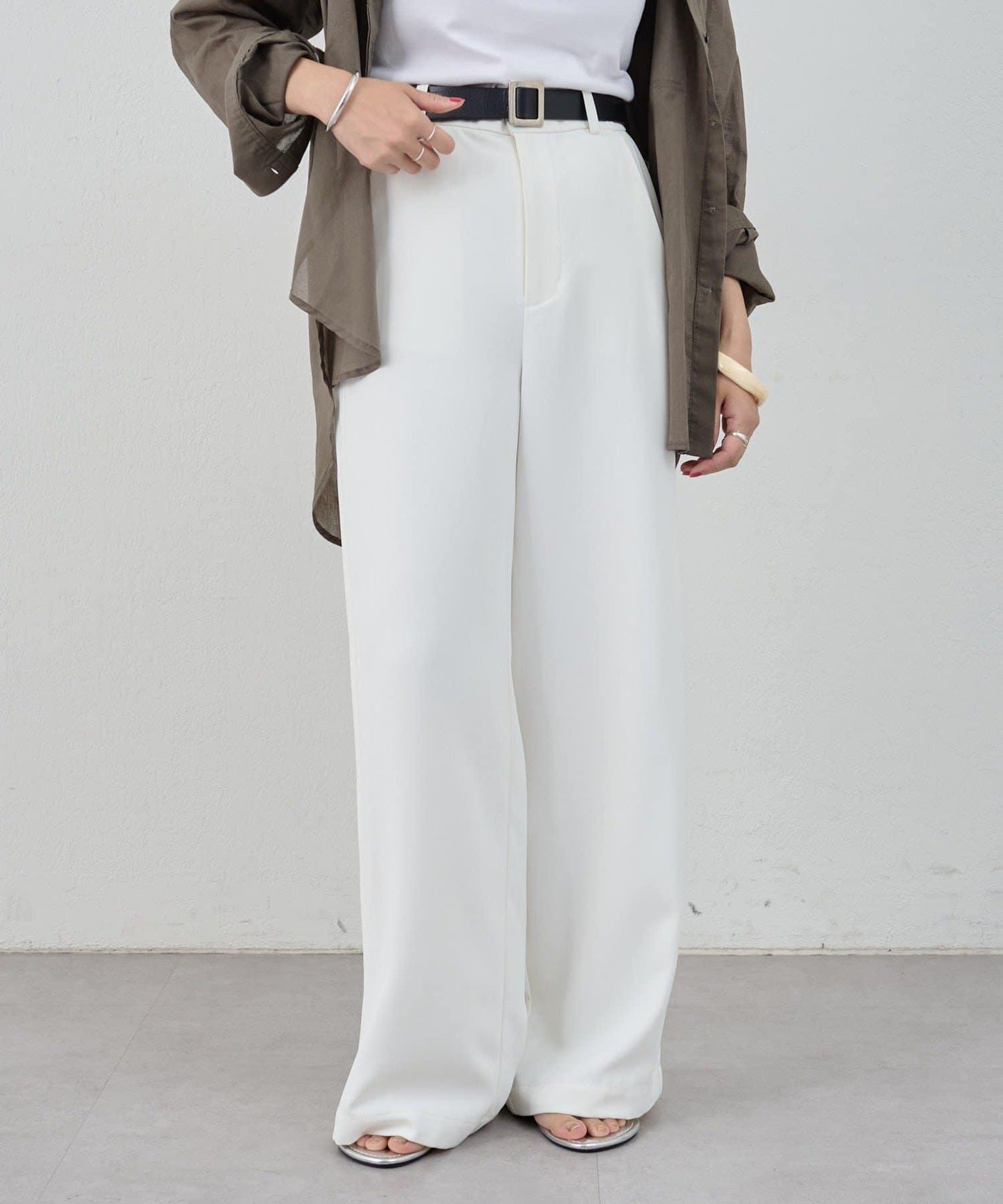 SHENERY 側邊條紋褲