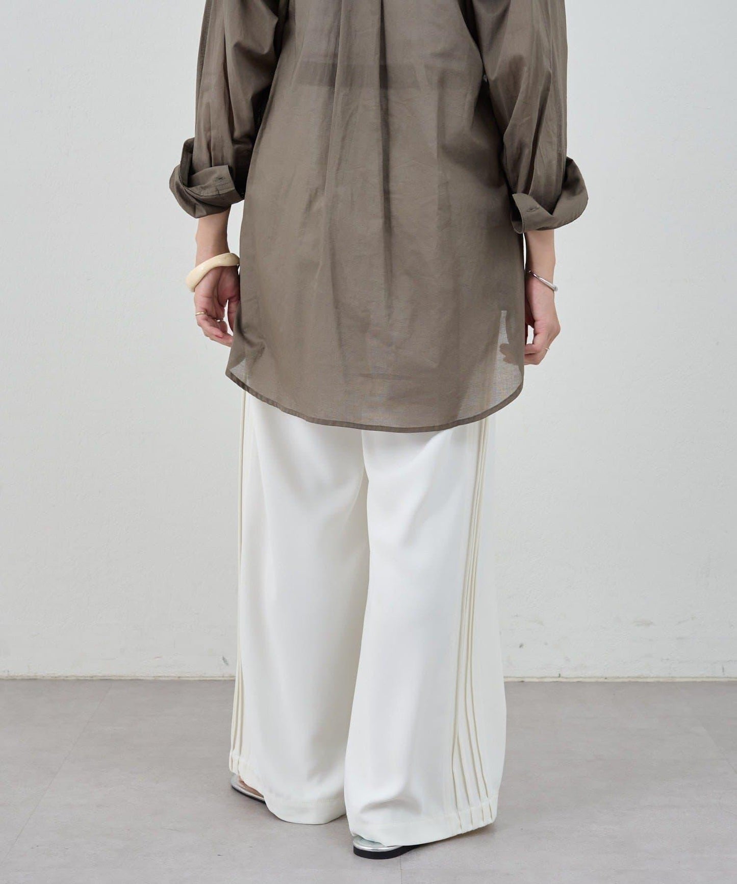 SHENERY 側邊條紋褲