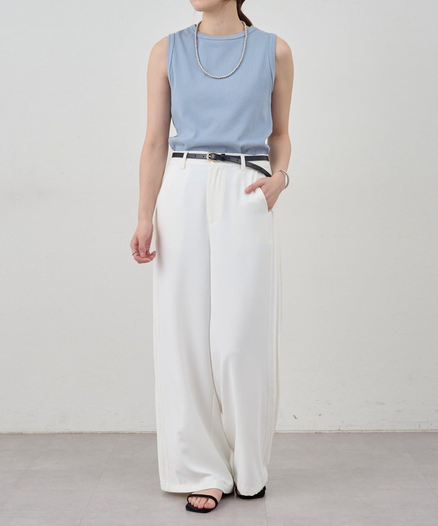 SHENERY 側邊條紋褲