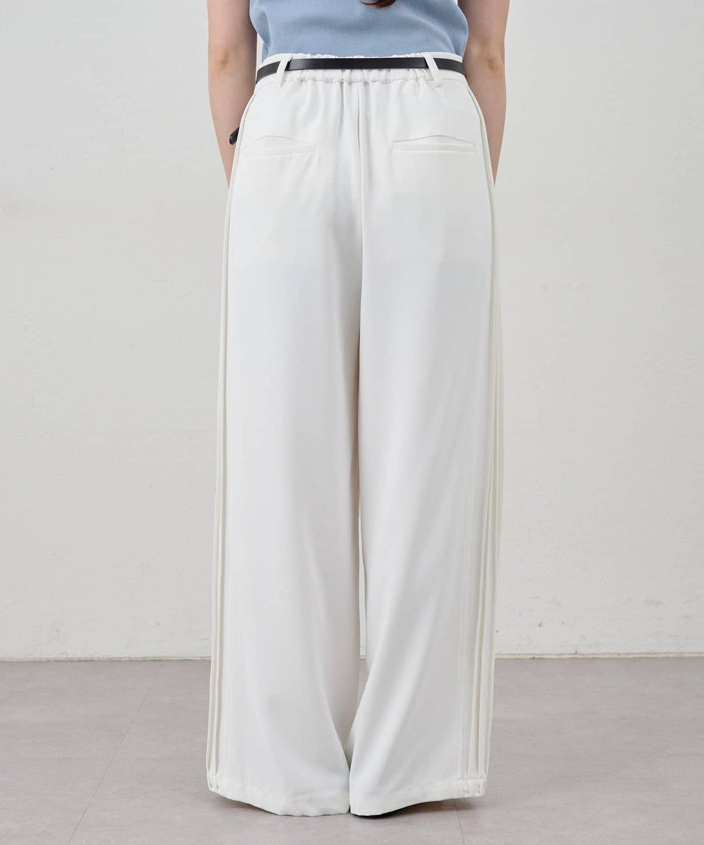 SHENERY 側邊條紋褲