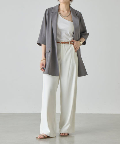 SHENERY 側邊條紋褲