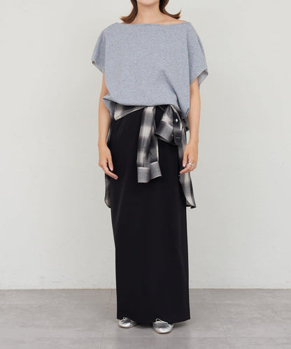 SHENERY 露肩法式短袖衛衣