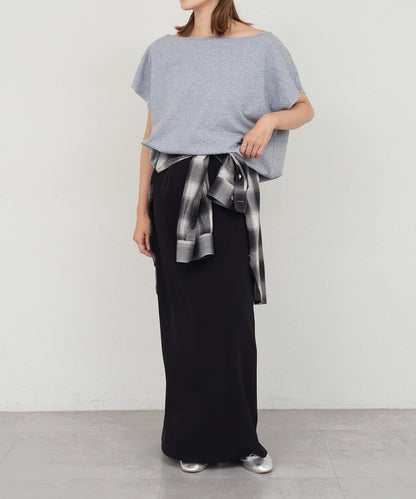 SHENERY 露肩法式短袖衛衣