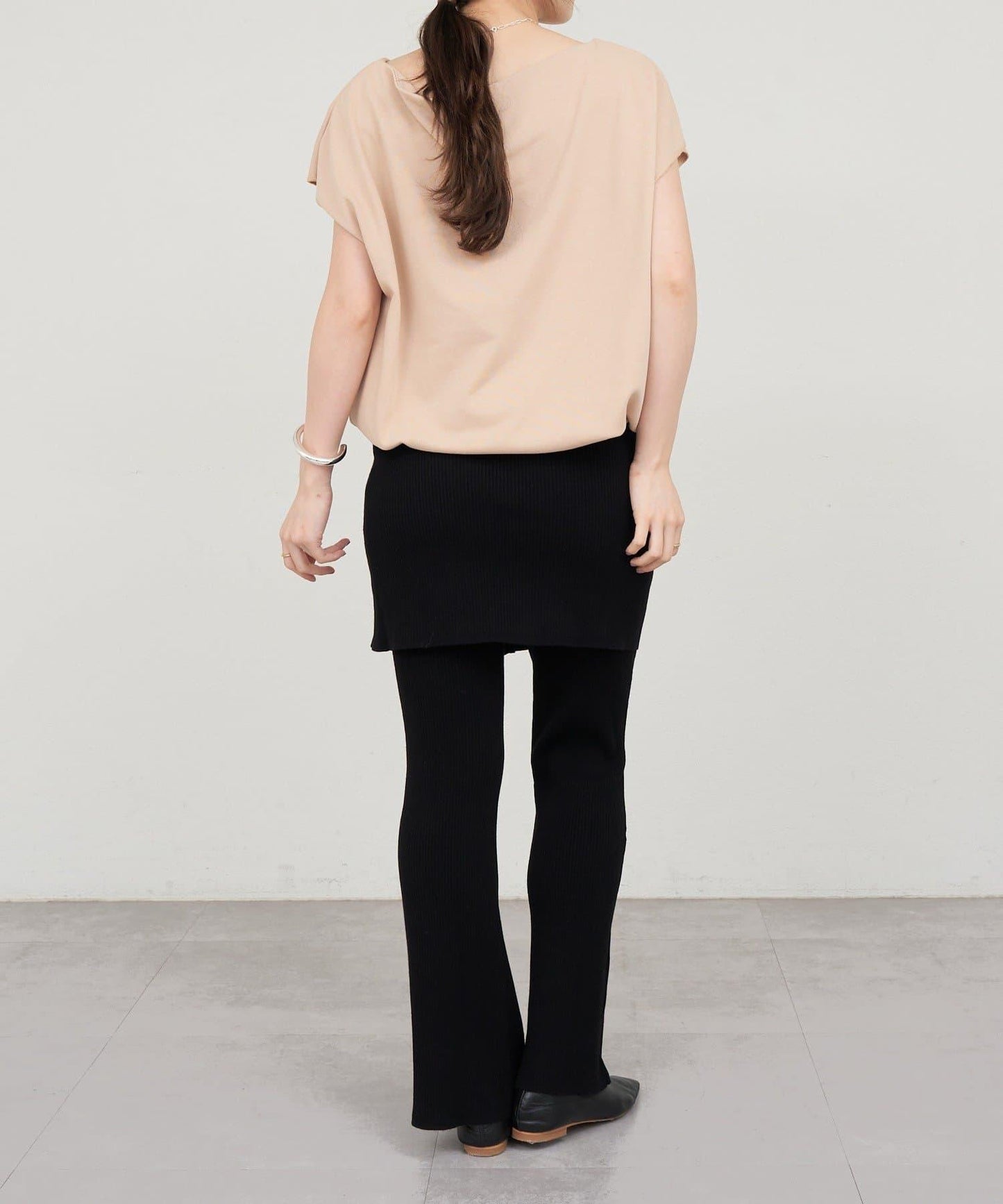 SHENERY 露肩法式短袖衛衣