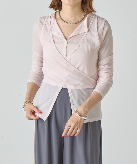 SHENERY 疊穿設計針織上衣