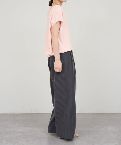 SHENERY 露肩法式短袖衛衣