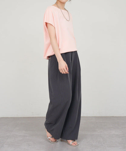 SHENERY 露肩法式短袖衛衣