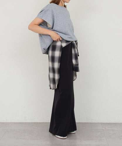 SHENERY 露肩法式短袖衛衣