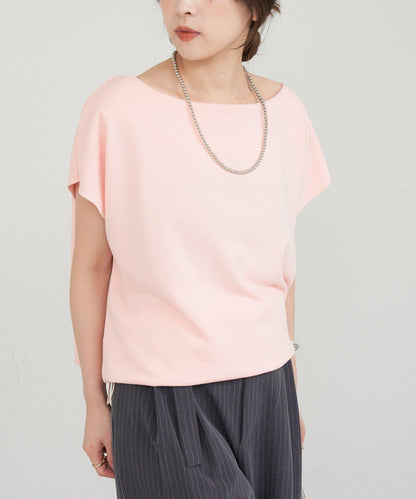 SHENERY 露肩法式短袖衛衣