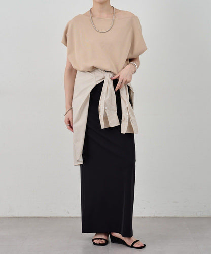 SHENERY 露肩法式短袖衛衣