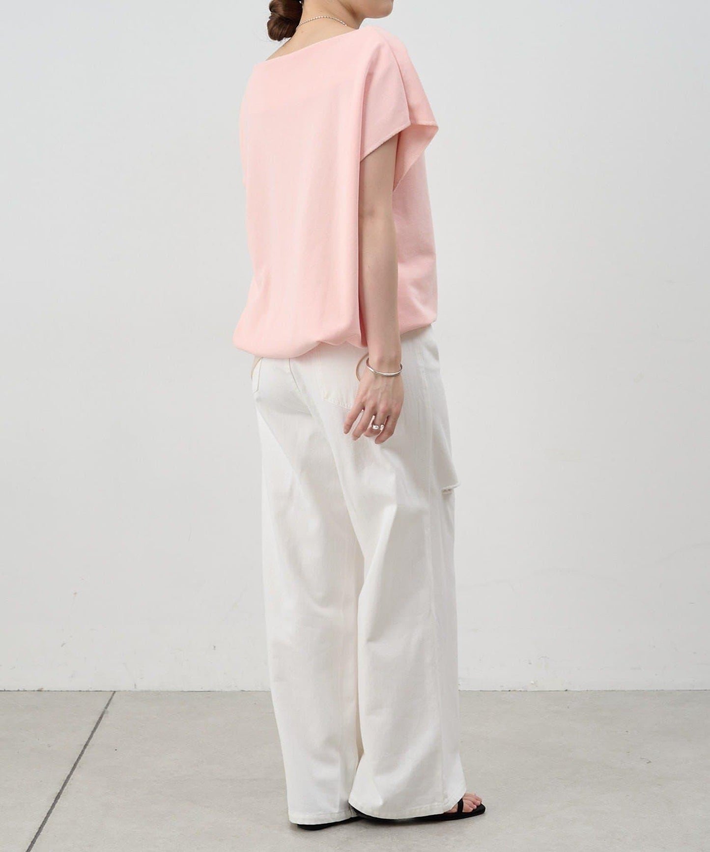 SHENERY 露肩法式短袖衛衣