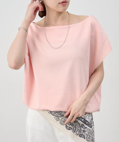 SHENERY 露肩法式短袖衛衣