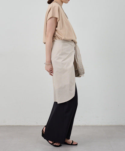 SHENERY 露肩法式短袖衛衣