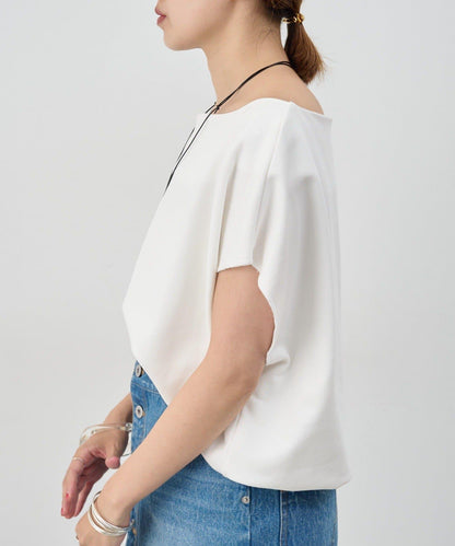 SHENERY 露肩法式短袖衛衣