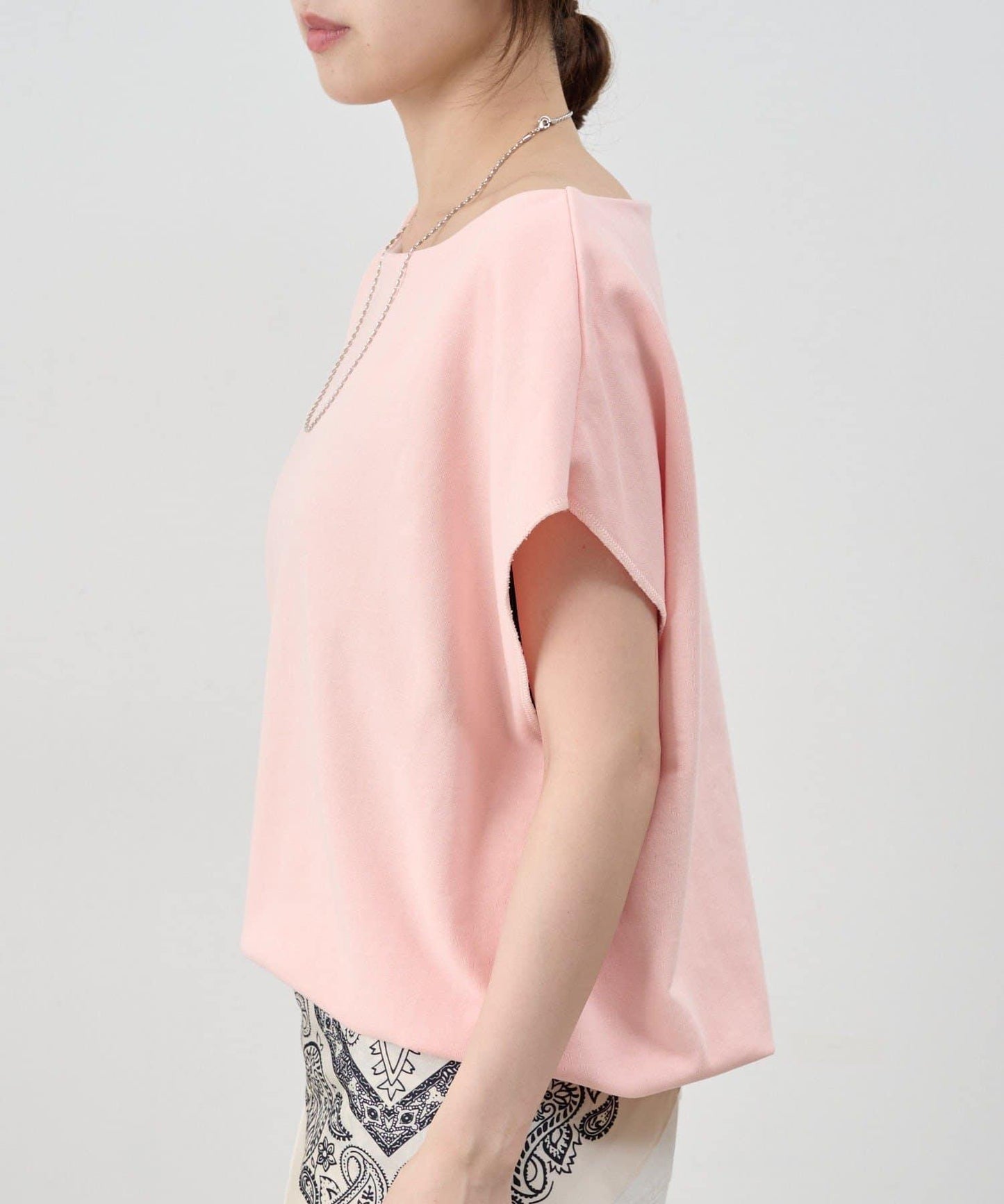 SHENERY 露肩法式短袖衛衣