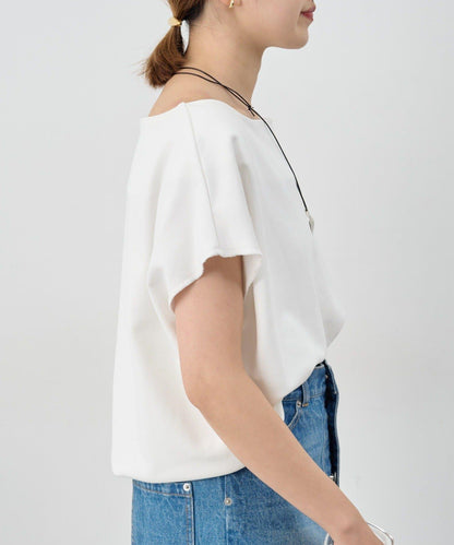 SHENERY 露肩法式短袖衛衣