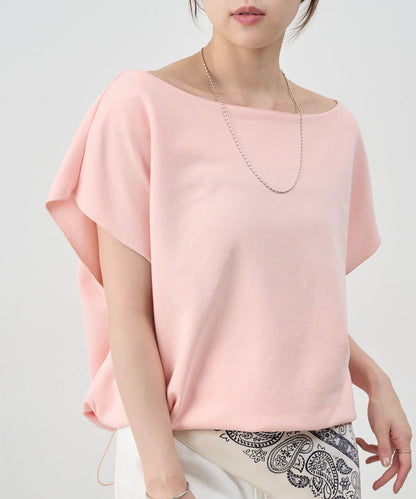 SHENERY 露肩法式短袖衛衣