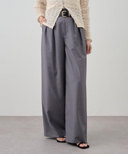 SHENERY 雙褶西裝褲