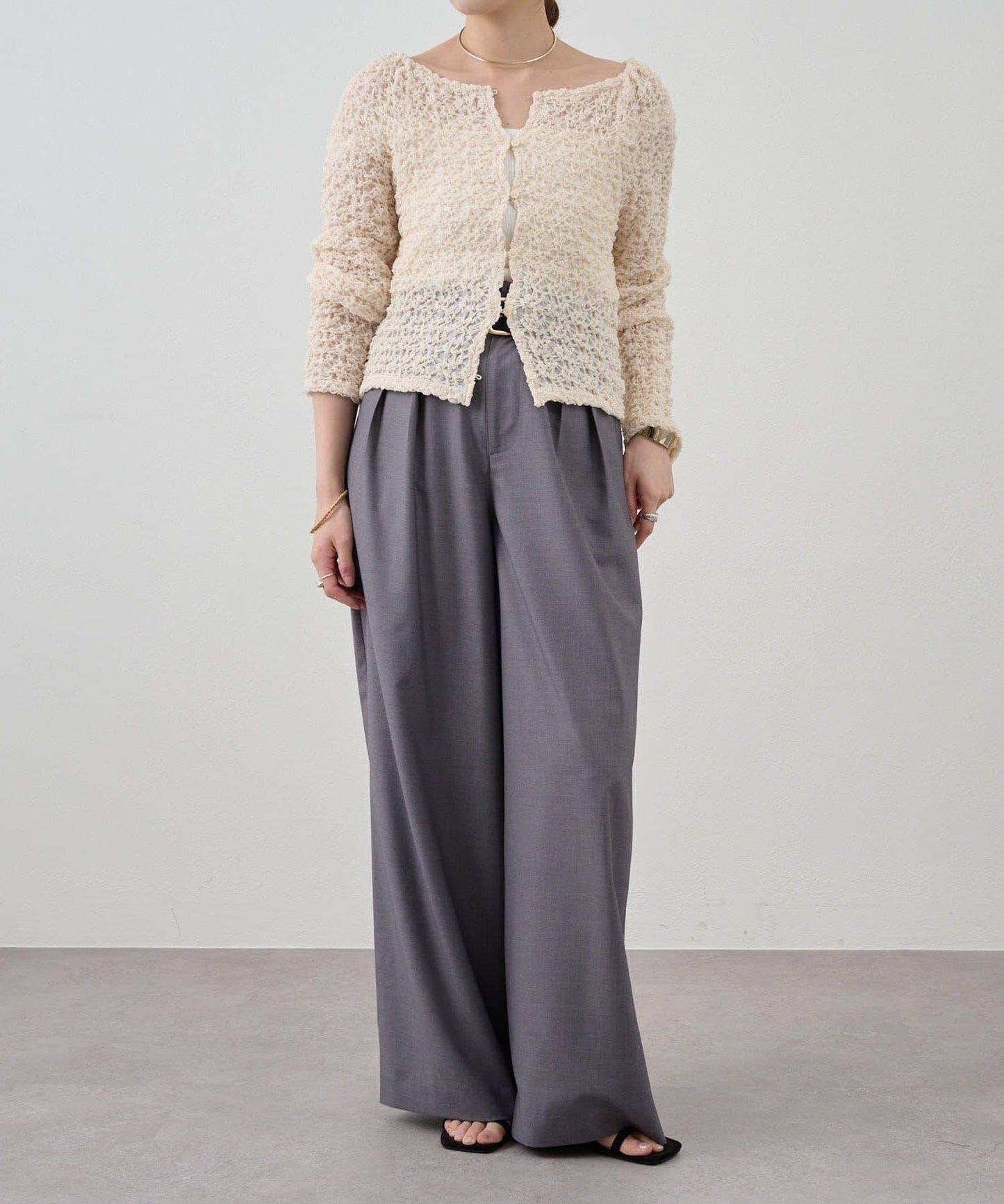 SHENERY 雙褶西裝褲